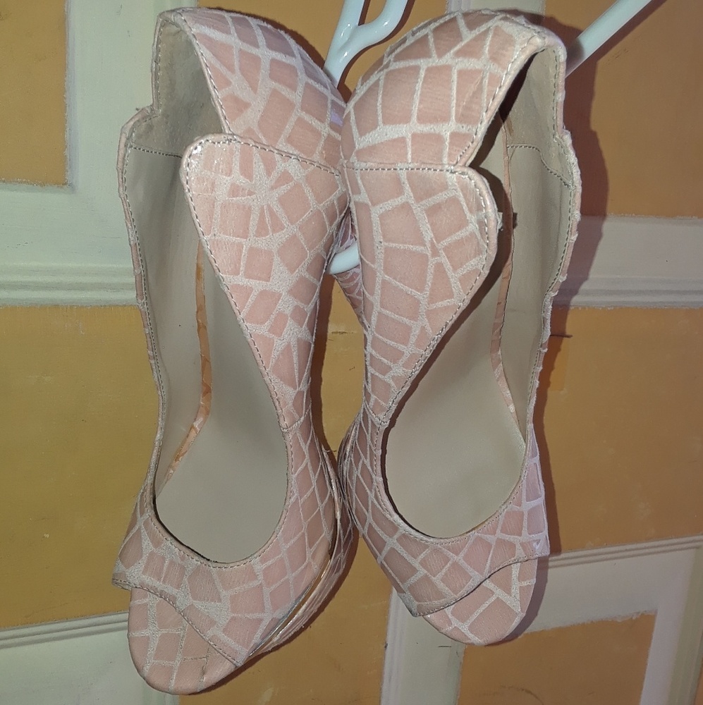 Preowned never worn sexy BeBe heels size 6.5